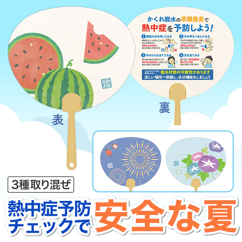 夏らしいデザインが輝く３種取り混ぜ