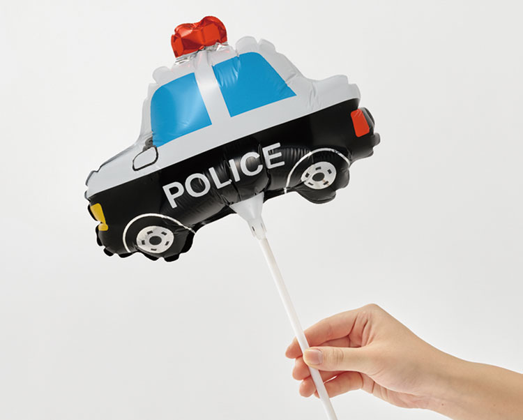 パトカー スティックバルーン