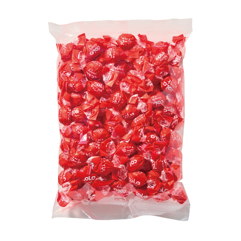 ヒネリ包装のコーラ飴