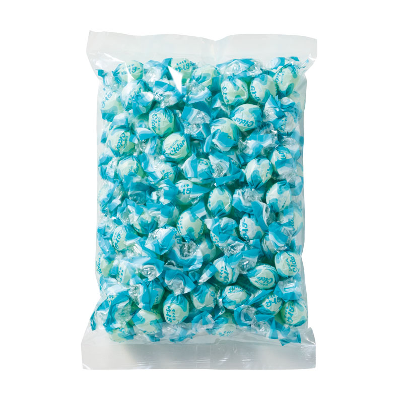 ヒネリ包装のサイダー飴