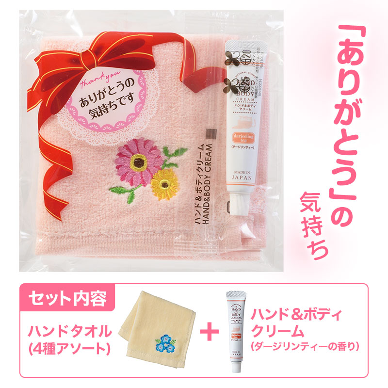 タオルの外装パッケージが“ありがとうの気持ち”をやさしく表現