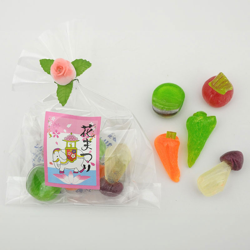 かわいいミニチュアの飴細工です