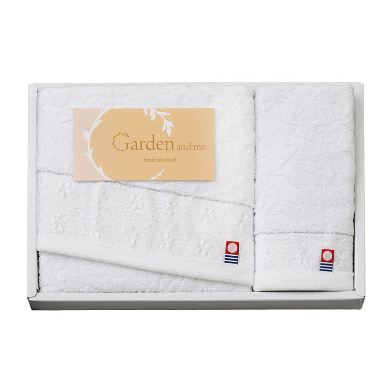 今治市の花“ つつじ” をモチーフしたタオルです