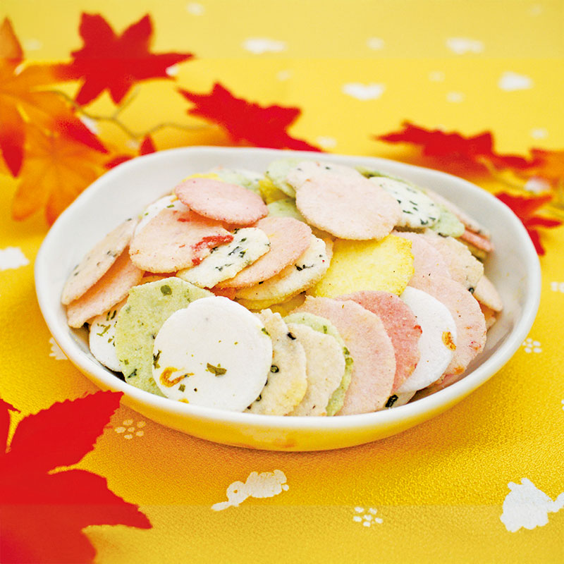 9種類のえびせんが入ったミックスセットです