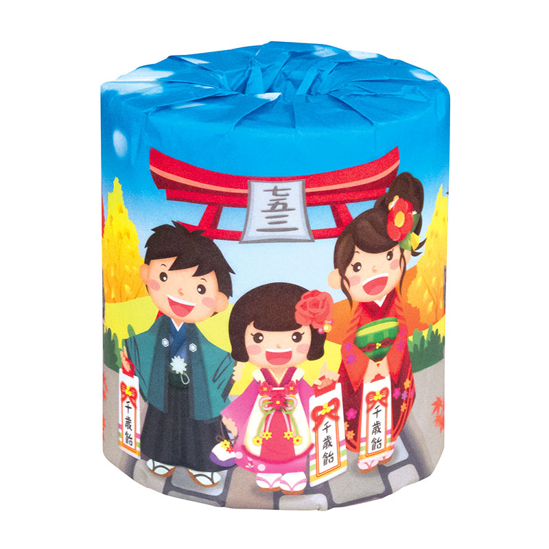 七五三のイベントにぴったりのトイレットペーパーです