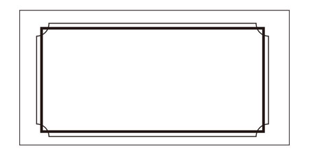 卒業記念品用 フレームテンプレート